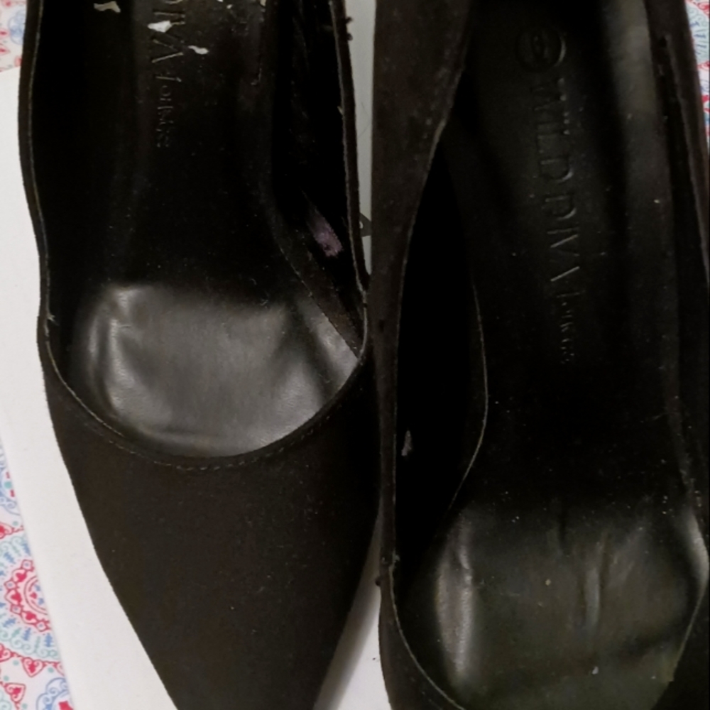 Black heels